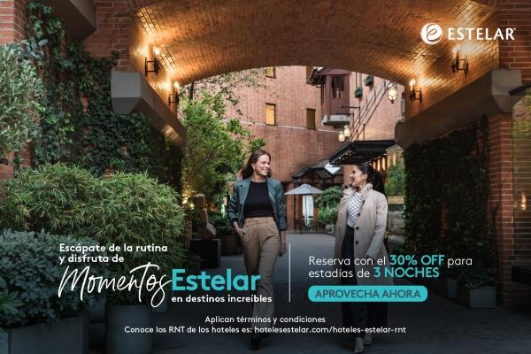 PROMO DESESTRÉSATE “30%OFF⭐ ESTELAR Blue Hotel Medellin